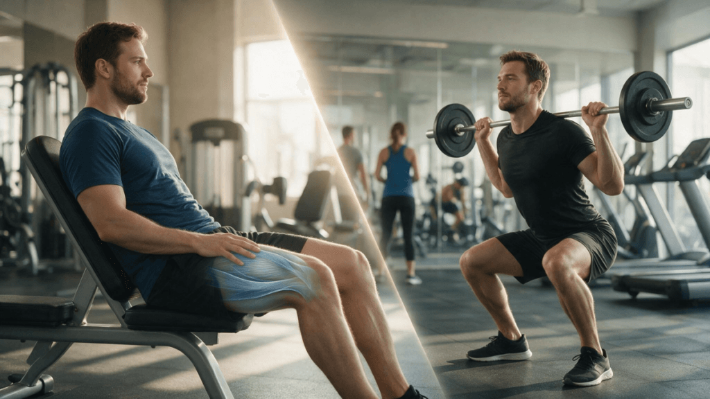 Sentir dor muscular depois do treino significa que o exercício funcionou? 5 Comparação entre dor muscular após exercício e adaptação ao treinamento de força.